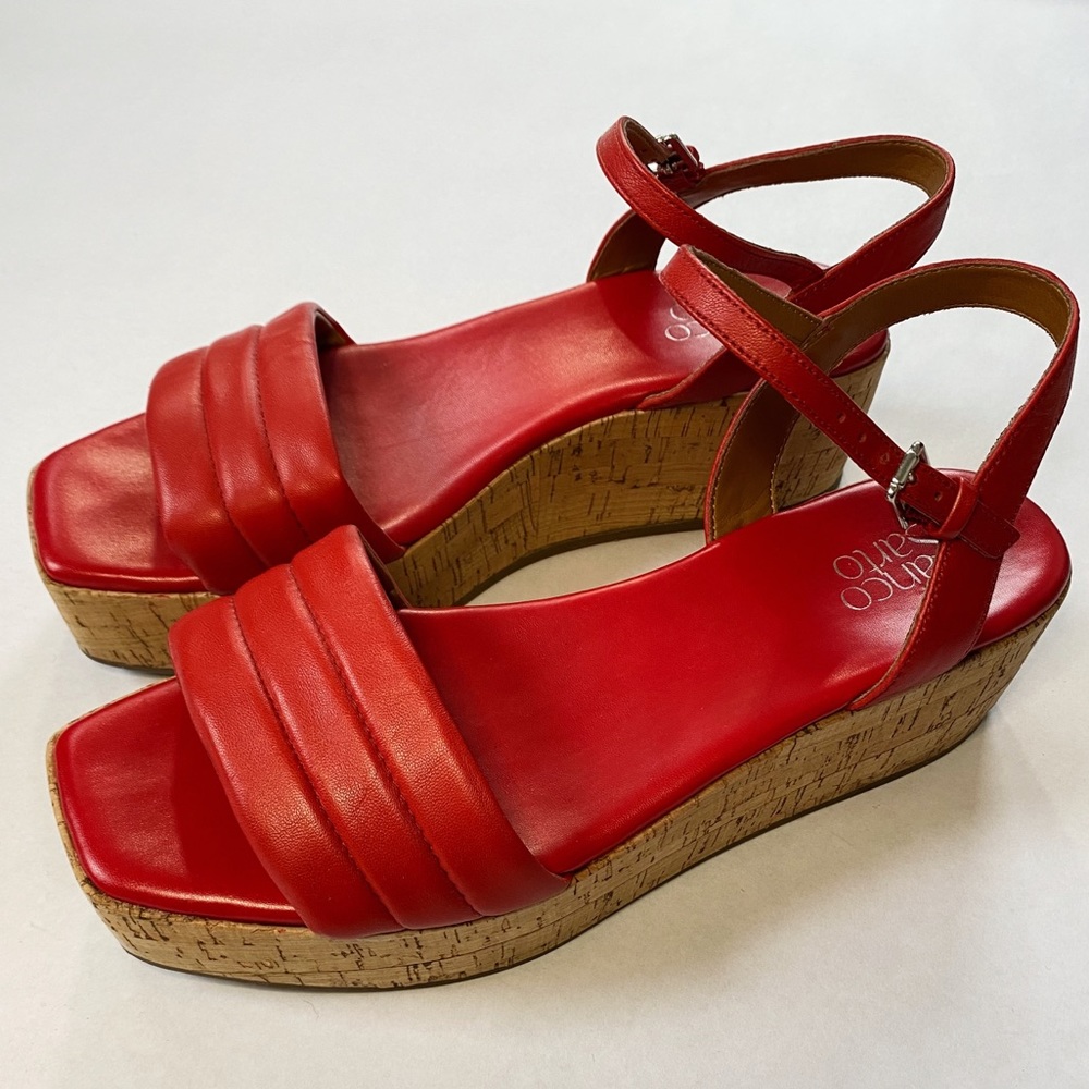 Franco Sarto Cork Platform Sandal